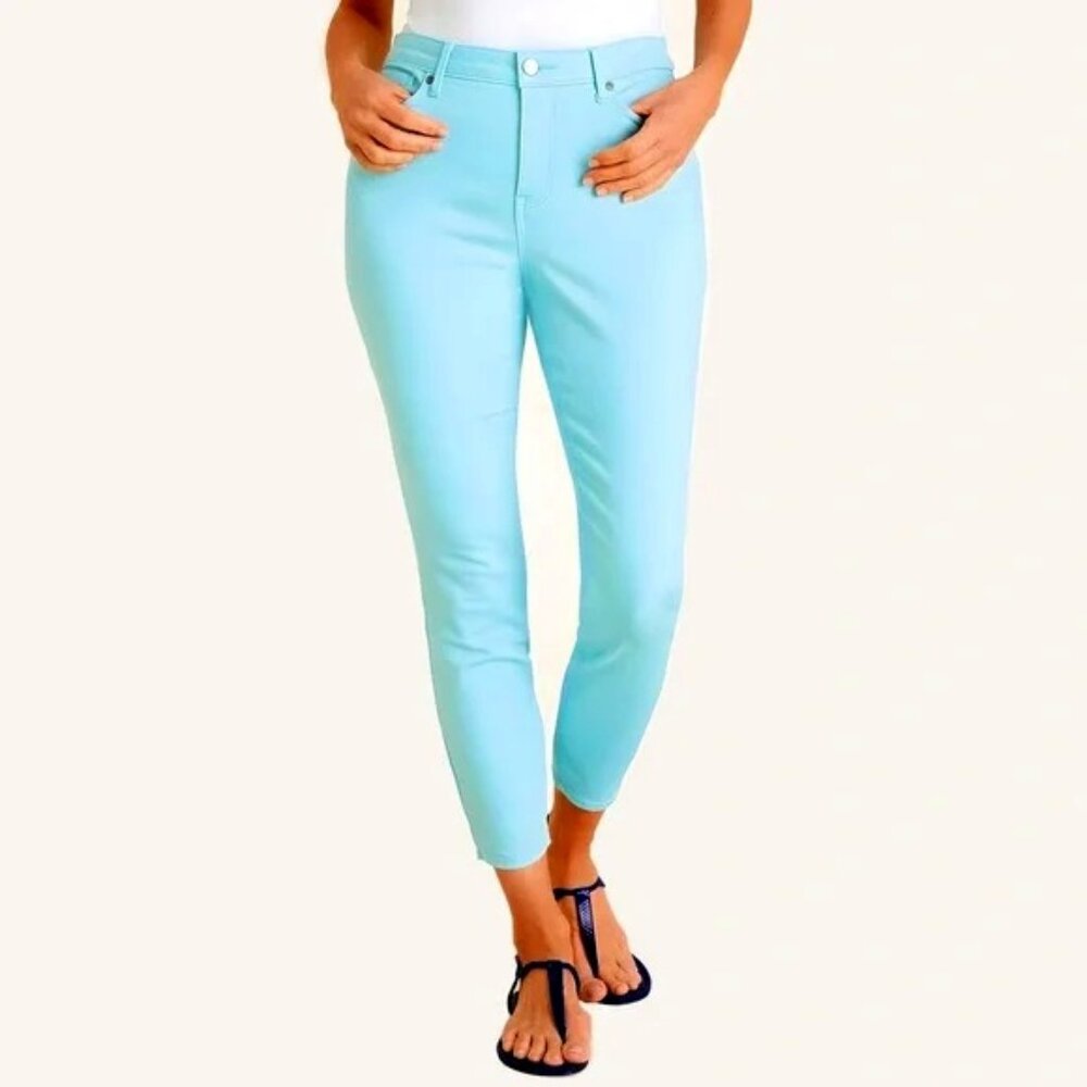 NWT * NYDJ for Chico's * Lift & Tuck * cool control * Skinny Ankle * Mint *